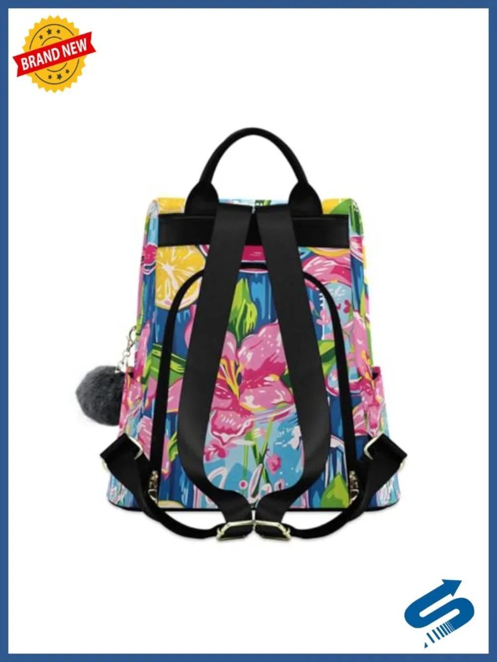Anti-Theft Fashion Backpack Purse for Women, 3-in-1 Carry, 13.4x5.9x15, 290